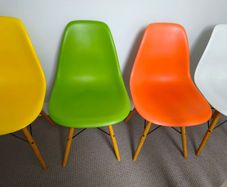 Set of 4 Scandi Kitchen Chairs