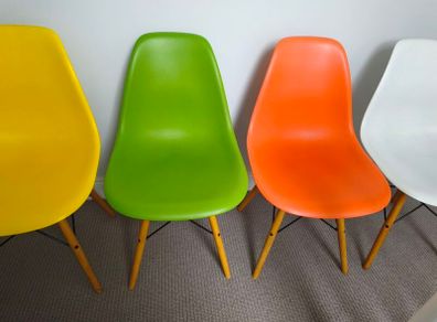 Set of 4 Scandi Kitchen Chairs