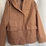New Tan Hoodie Jacket Image 2