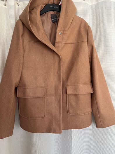 New Tan Hoodie Jacket
