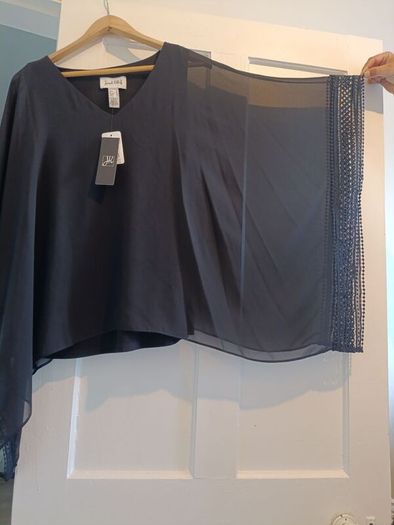 Brand New Joseph Ribkoff Designer Poncho Top UK 20 (NWT)