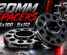 2 x 20mm Spacers (5x100, 5x112) FREE POST