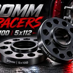 2 x 20mm Spacers (5x100, 5x112) FREE POST
