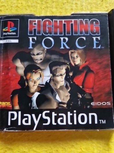 Fighting Force PlayStation1 Ps1 PlayStation2 Ps2 games Original