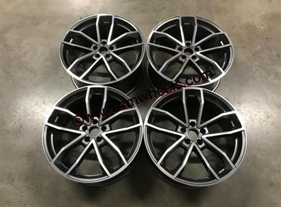 18" Inch S5 style wheels - Audi A1 S1 VW POLO SEAT IBIZA Audi TT MK1 Skoda Fabia 5X100