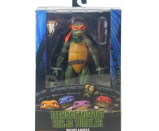 NECA Michelangelo Teenage Mutant Ninja Turtles 1990s Movie Action Figure