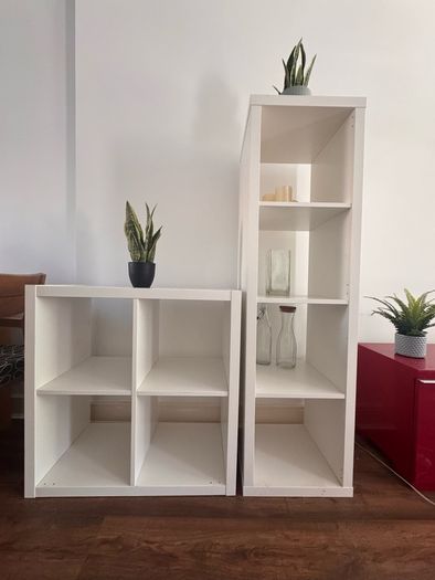 2X Ikea Kallax shelving units