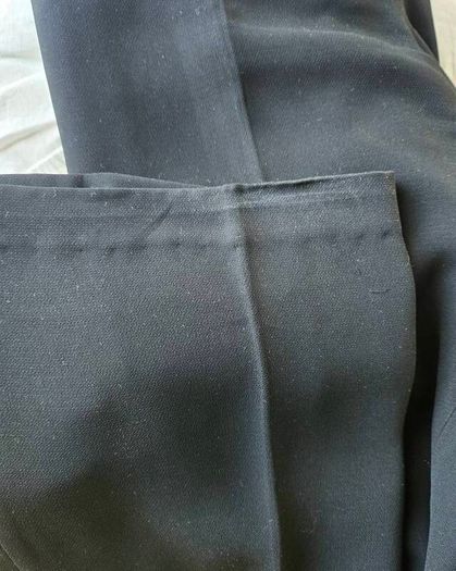 Vintage Y2K Quin and Donnelly black tailored bootcut ladies trousers size 10 2000s