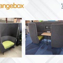 2 x Orangebox 2 Person Office Pods