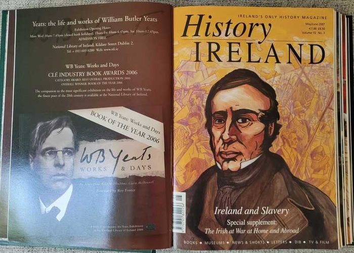 History Ireland Magazine 5 Issues 2007 to 2008 with Official Binder