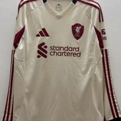 Liverpool away long sleeve jerseys season 25/26