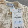 Zara knitted waistcoat size s bnwt Image 3