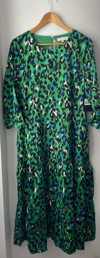 Marc Angelo ladies green dress size 14