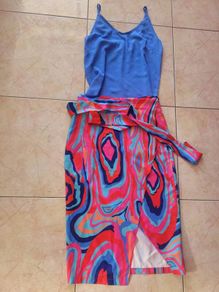ladies 2 piece skirt and top