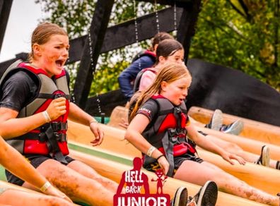 Hell & Back junior ticket including car parking 07/06 12:20pm wave