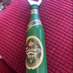 Vintage Timber Carlsberg Bottle Opener