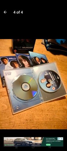 Blue Murder Dvd boxset  Perfect Condition some never used.