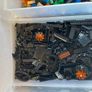 Lego - approx 8kg of Lego pieces in drawer storage unit Image 8