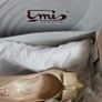 Emis new collection court light gold bow detail high heel leather shoes UK3.5 EU 36 new & boxed Image 4