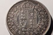1887 Silver Halfcrown