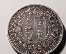 1887 Silver Halfcrown