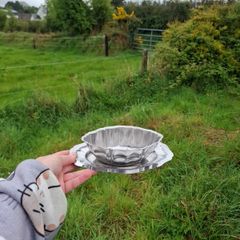 Metallic gravy bowl postage possible