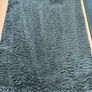 Grey super soft rug Image 2