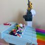 Hot Wheels Mario Kart Rainbow Road Raceway Set Image 2