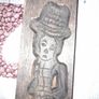 Beautiful Old German Hand Carved Wooden Cookie Mold Image 3