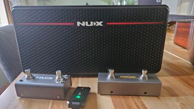Nux mighty space amp and extra pedal