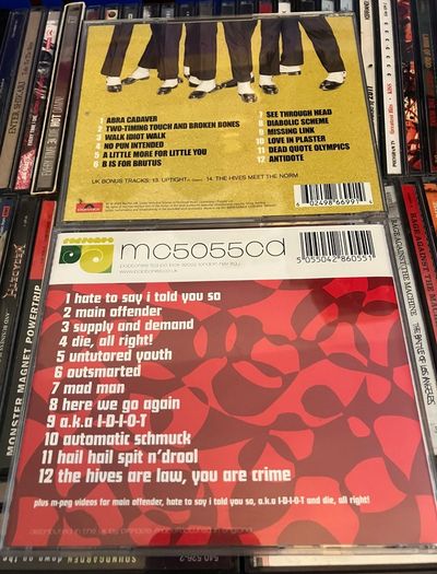 The Hives albums    CD