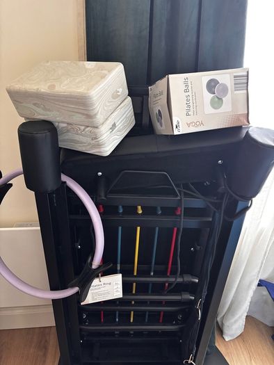 Pilates Reformer with accessories