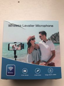 Wireless lavalier microphone x2