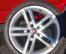 18" alloy wheels and tyres
