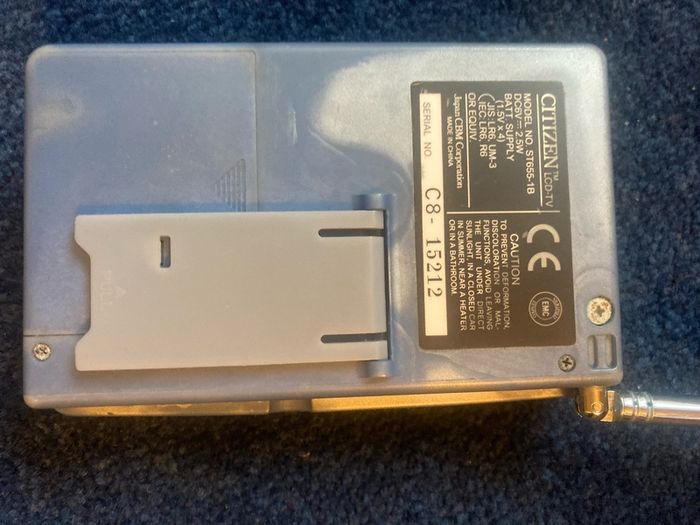 Vintage 90's Pocket Television
