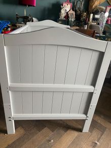 Cot Bed Grey