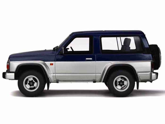 Nissan Patrol Gr Blue Th1 & Silver Kj1 1992 - Very Rare - Ottomobile - 1/18 - New In Box