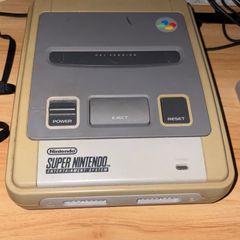 Nintendo SNES PAL Console with Controller & Original Cables