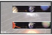 2007 Ireland The Planets Commemorative Stamps Booklet Pane Mint Never Hinged (MNH). Hibernian HP176d