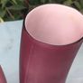 Pair of vintage Amethyst designer vases Image 6