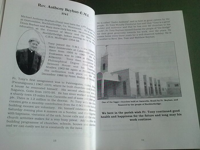 Light from the Bridge Ireland Irish Rochfortbridge Westmeath Genealogy History