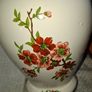 Hand-Painted Vintage Oriental Ceramic Flower Vase Urn Postage Available or Collection Image 4