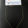 18k Solid Gold 0.7g & 0.50ct Natural Diamond Heart Pendant Necklace - ultra-lightweight Image 2