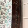Early 1900s Art Nouveau/ Arts and Crafts Octagonal bevelled glass mirror Image 4