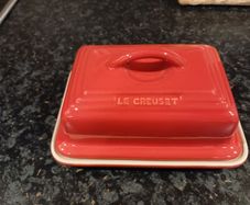 Le Creuset butter dish