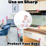 24 Pack Water drop Baby Corner Protectors Guards-Safety Guards & Cushions Image 5