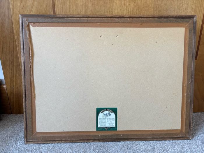 Vintage Framed Print of Yorkshire