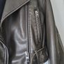 Zara Faux Leather Jacket Size M Image 4