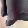 Next Navy Ladies Sateen top plus size New Image 3