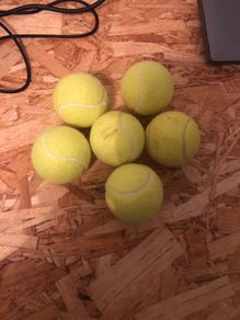 tennis balls